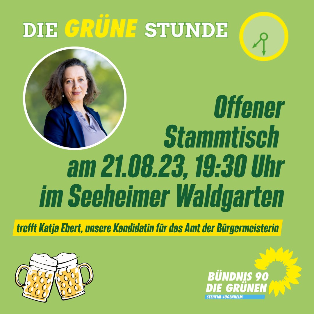 Grüne Stunde 21. August 23