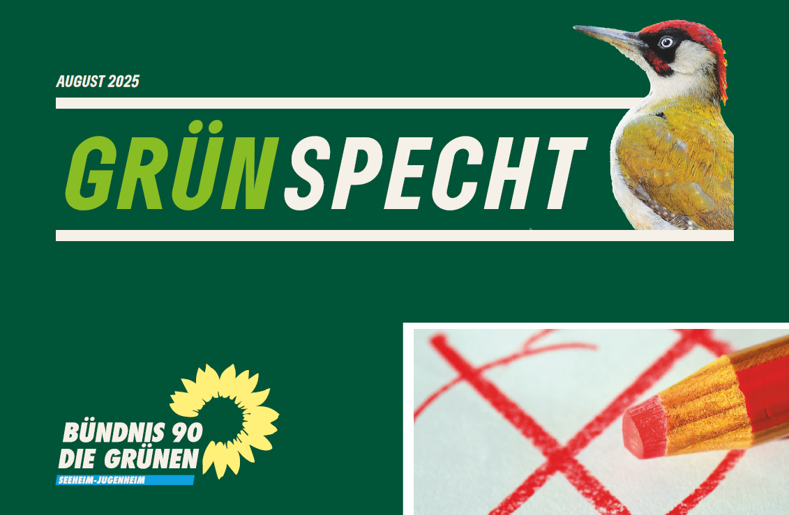 Unser Grünspecht – August 2025