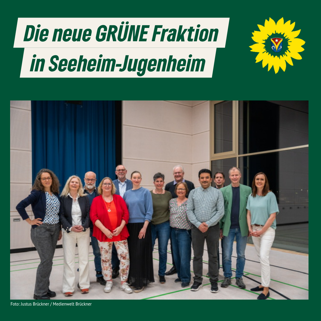Pressemitteilung: Die GRÜNEN Seeheim‑Jugenheim stellen sich neu auf für die kommende Legislaturperiode